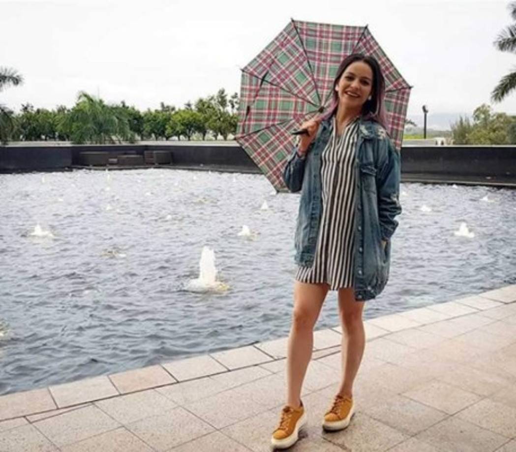 Keyla Martínez - Presentadora en Las Mañanas del 5 de Televicentro se escapó a El Salvador para disfrutar su Feriado.