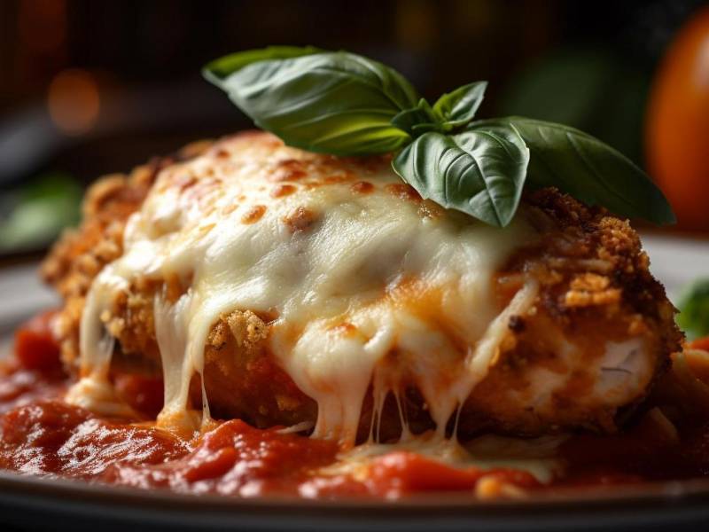 Pollo a la parmesana