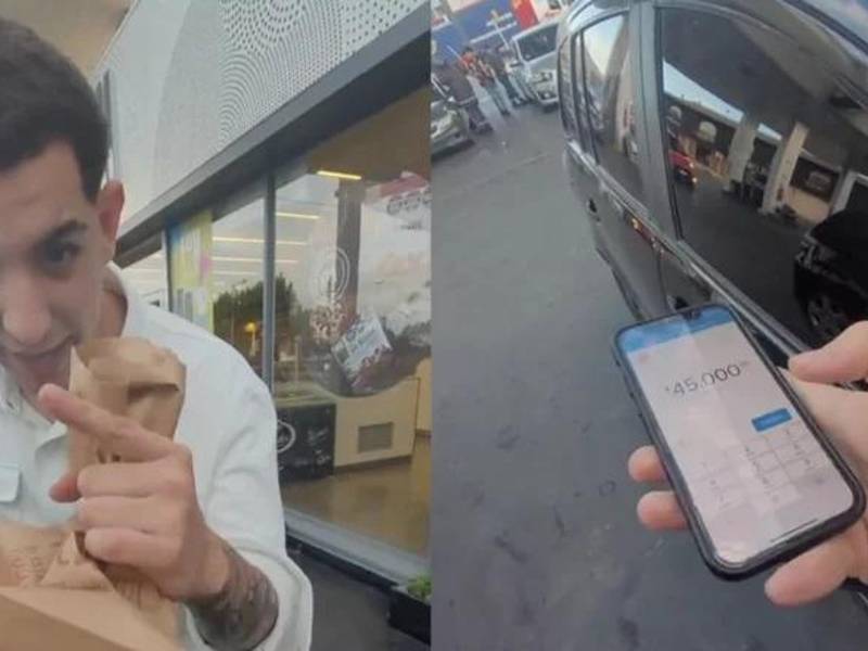 Video: Joven se emborracha y transfiere la mitad del sueldo a su ex