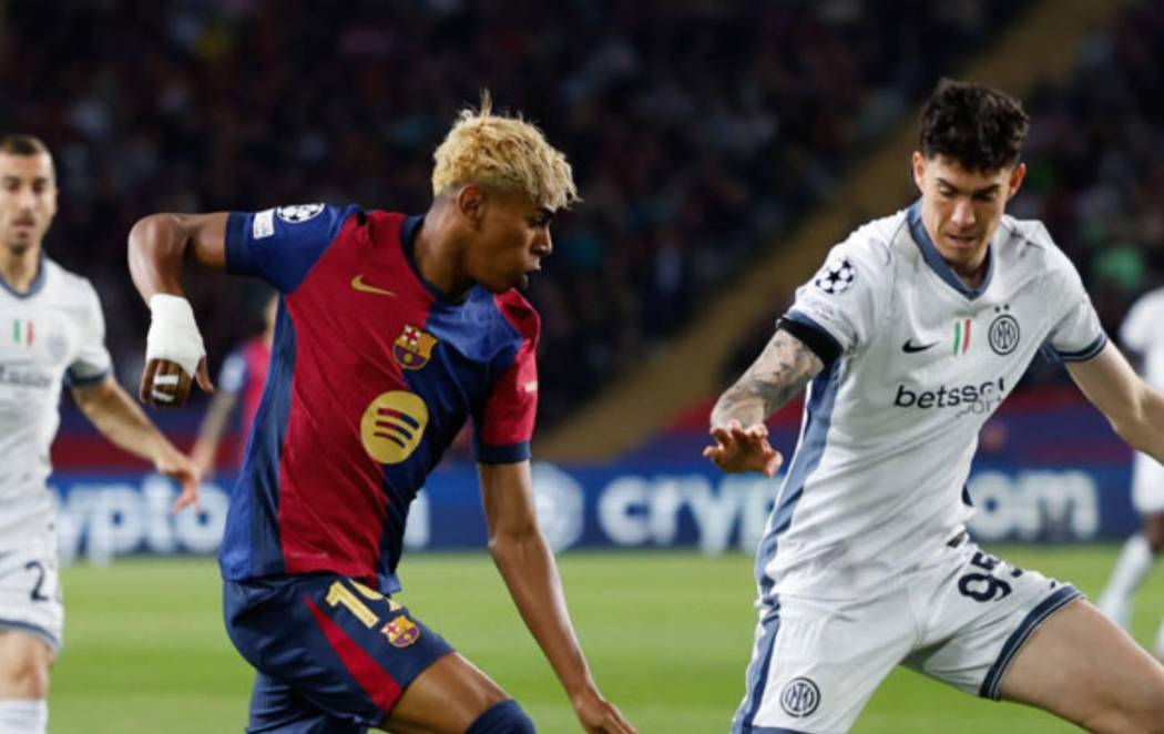 Laime Yamal Gol En El Barcelona Vs Inter Por La Champions League