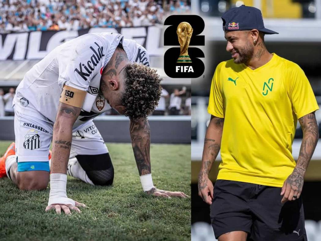 Neymar define dónde jugará de cara al sueño de estar en el Mundial 2026