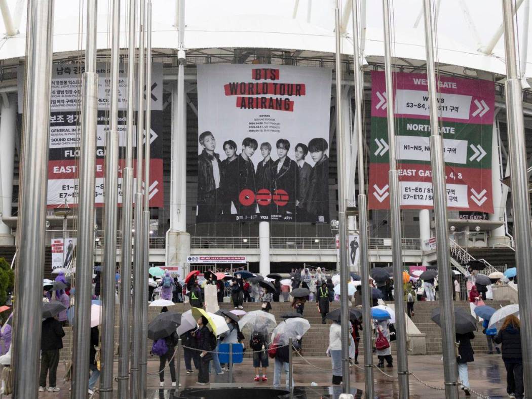 BTS inicia gira mundial en Corea del Sur