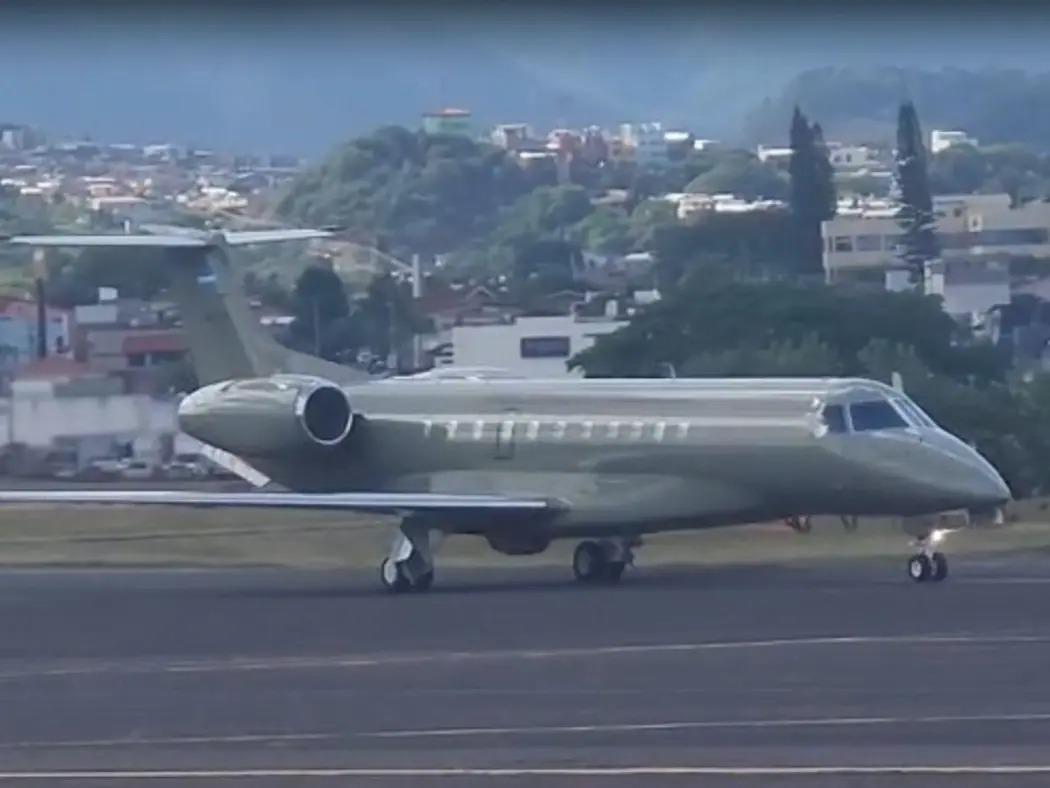 Honduras pone en subasta internacional el avión presidencial Embraer Legacy 600