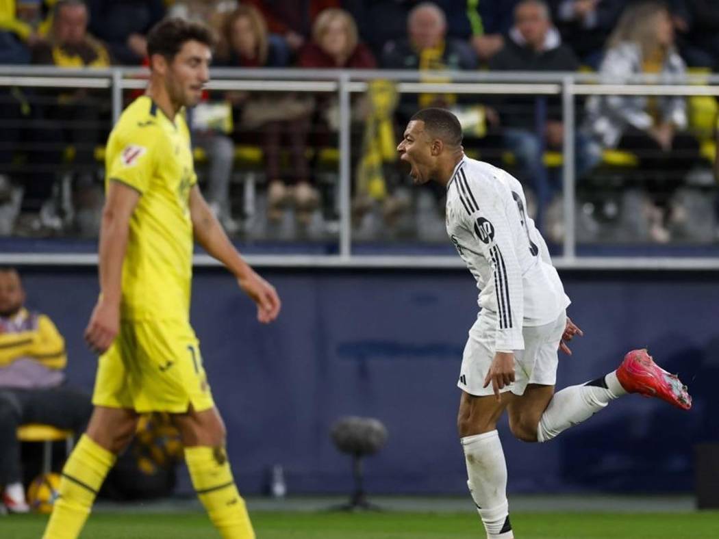 Doblete de Mbappé: Real Madrid remonta al Villarreal y se pone líder de ...