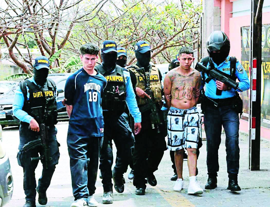 Cuatro capturados por asesinato de siete personas en Comayagüela