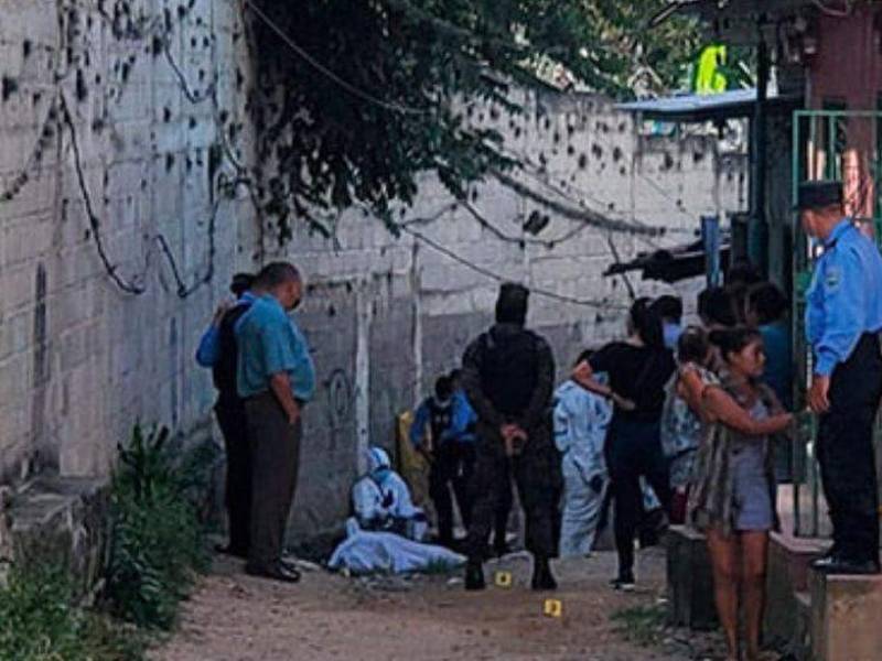 Foto de la escena del doble crimen.