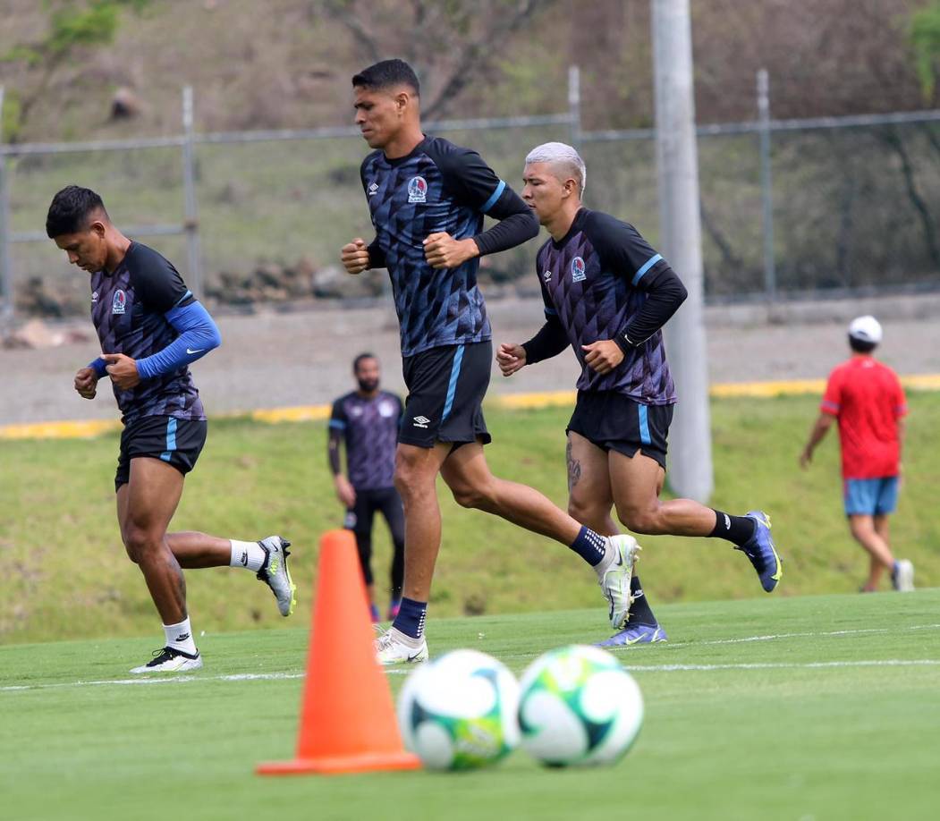 Los futbolistas del Olimpia estaban concentrados para el difícil partido que tendrán ante el Olancho FC.
