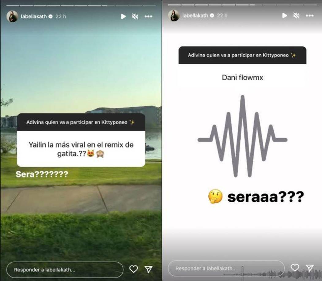 A través de sus Instagram se mantiene muy activada con sus más de 1.6 millones de seguidores. y donde ha afirmado que vienen sorpresas de colaboración en su nuevo álbum. pero no ha querido dar más detalles sobre el asunto.