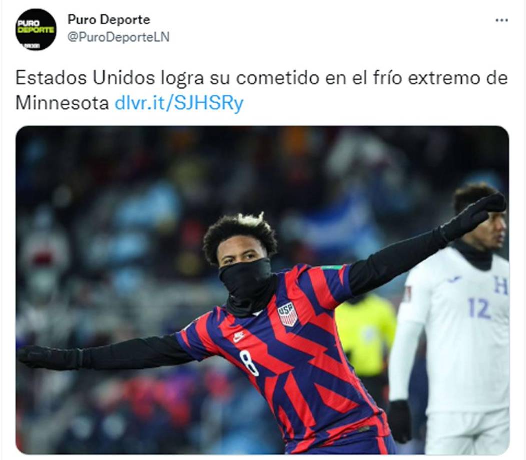 Puro Deporte de Costa Rica - “Estados Unidos logra su cometido en el frío extremo de Minnesota”.