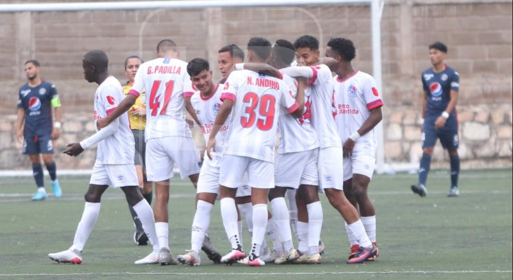 Olimpia humilló al Motagua y Real España venció al Marathón en inicio del torneo de reservas