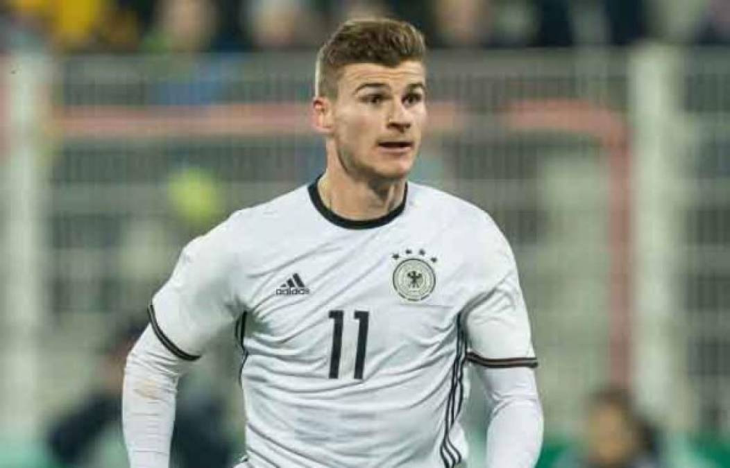 Timo Werner: El delantero alemán de 22 años de edad es una de las opciones que maneja el Real Madrid. Actualmente milita en el Leipzig de Alemania.