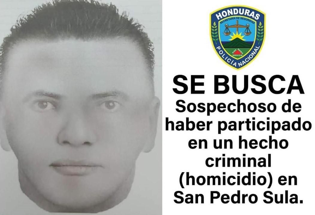 Con retrato hablado esperan capturar a homicida en San Pedro Sula