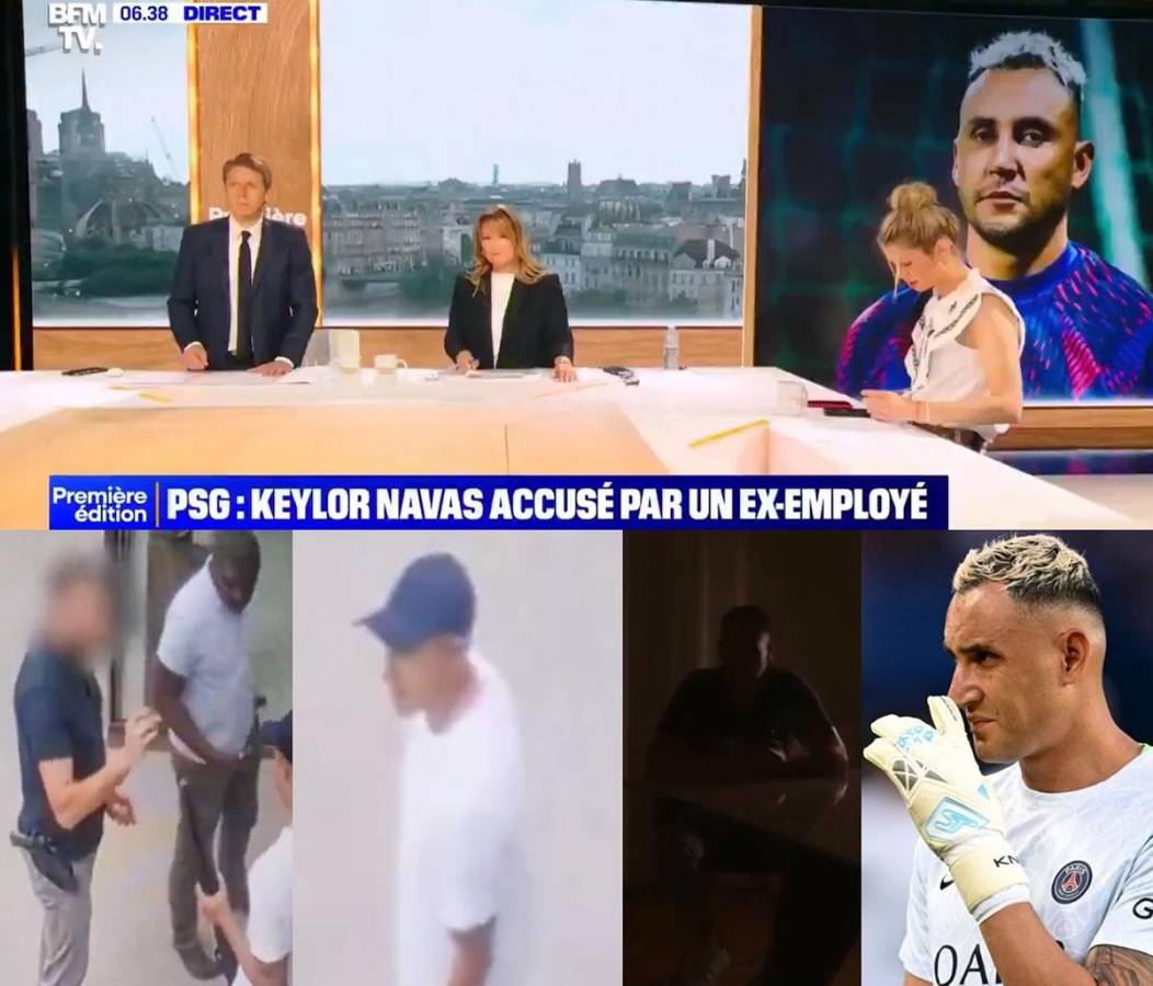 Keylor Navas es denunciado por tener a un hombre trabajando de manera irregular.