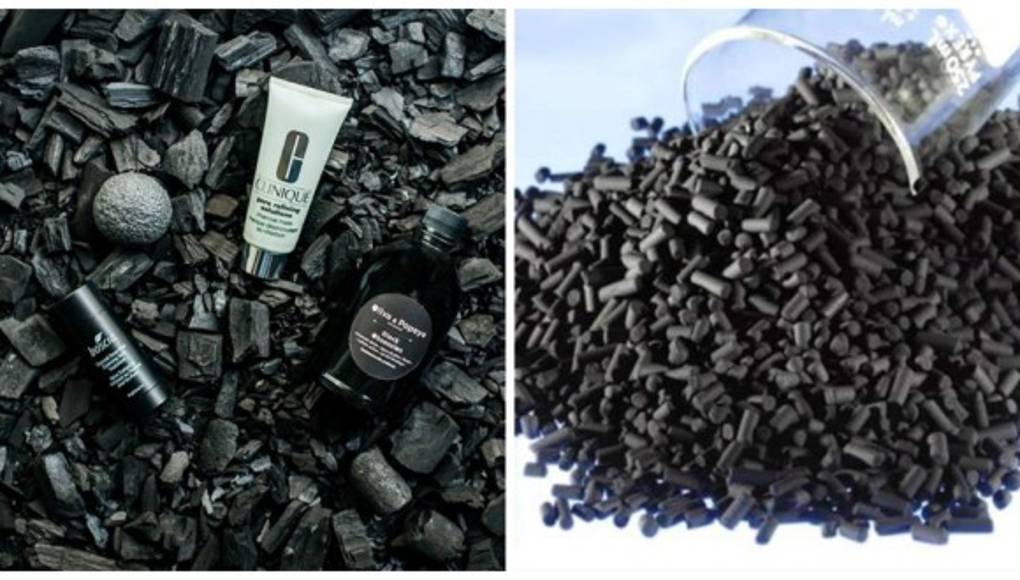 Carbón para la piel