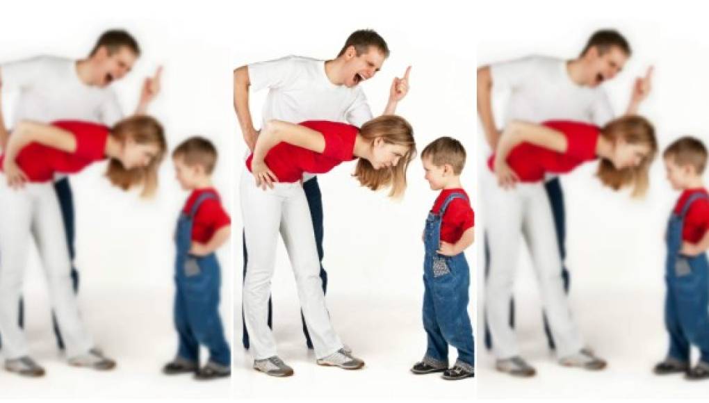 Los gritos afectan la autoestima de los niños  