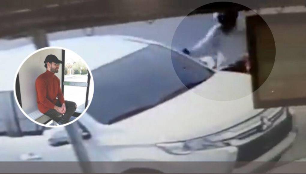 VIDEO: cámaras captan momento en que joven empresario es asesinado a balazos en Olancho