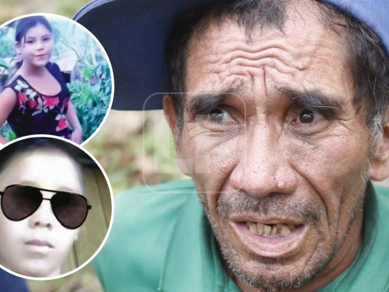 El padre de los niños llegó a la morgue de San Pedro Sula.