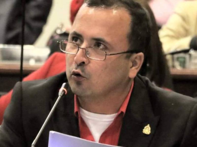 Sergio Castellanos, diputado del Partido Libre.