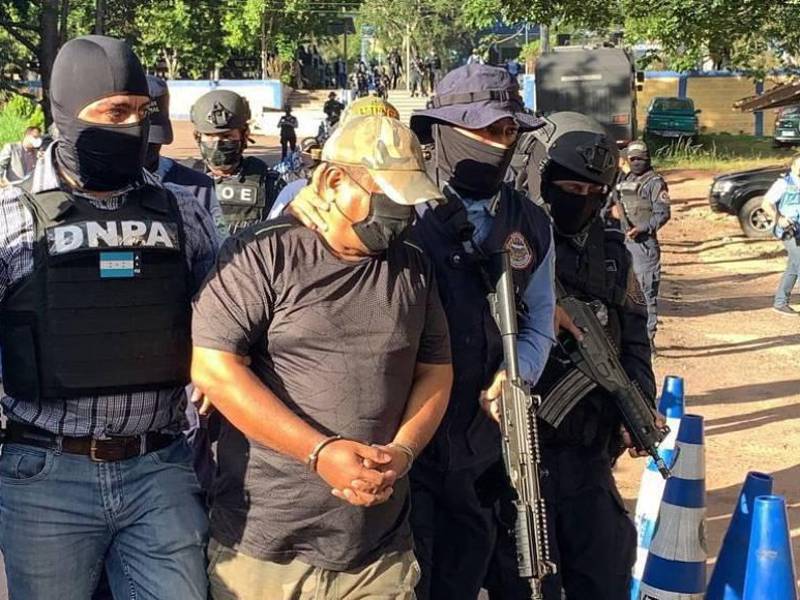 Norlan Carrasco fue capturado el pasado 24 de junio en el departamento de Cortés, norte de Honduras.