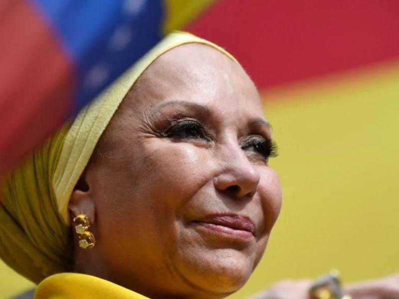 La colombiana agradeció el trato que recibió en Honduras.