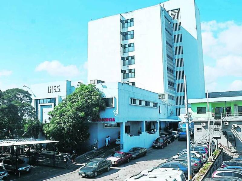 Edificio del Instituto Hondureño de Seguridad Social (IHSS).