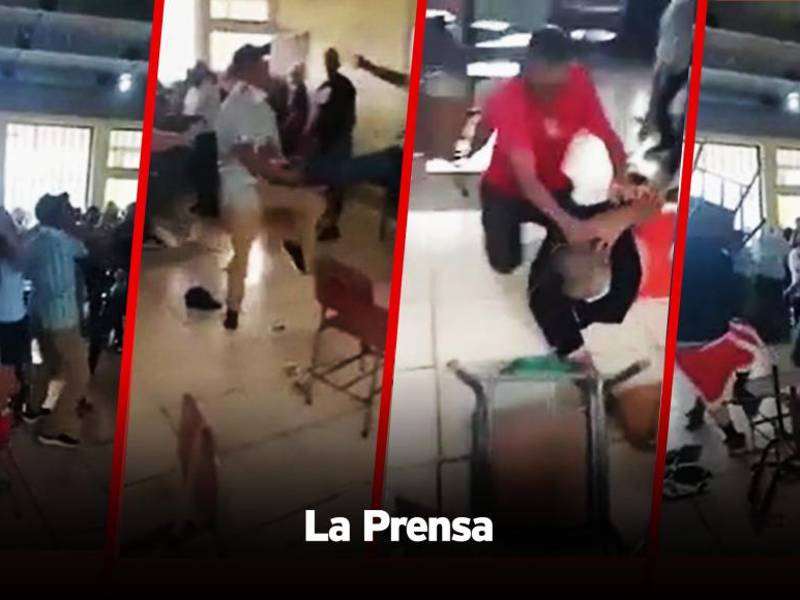 El hecho ocurrió en una escuela de la colonia La Sosa de la capital hondureña.