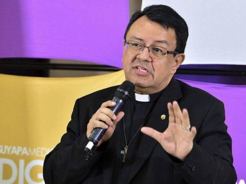 Juan Ángel López, miembro de la Conferencia Episcopal de Honduras.