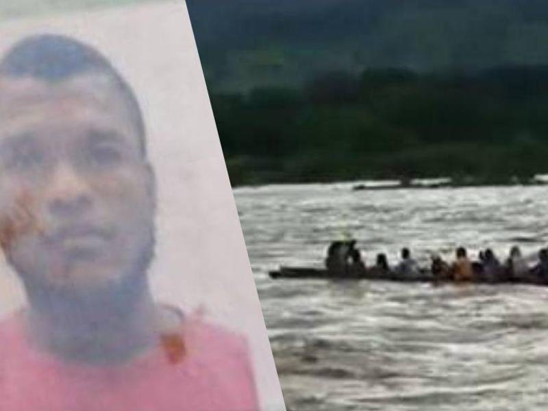 Muerto hallaron al venezolano Jerry Junior Contreras Sosa, a quien equipos de rescate buscaban desde el pasado miércoles luego del naufragio en el río Guayambre.