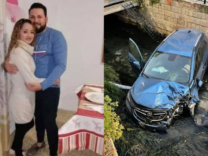 La pareja había procreado a una bebé.