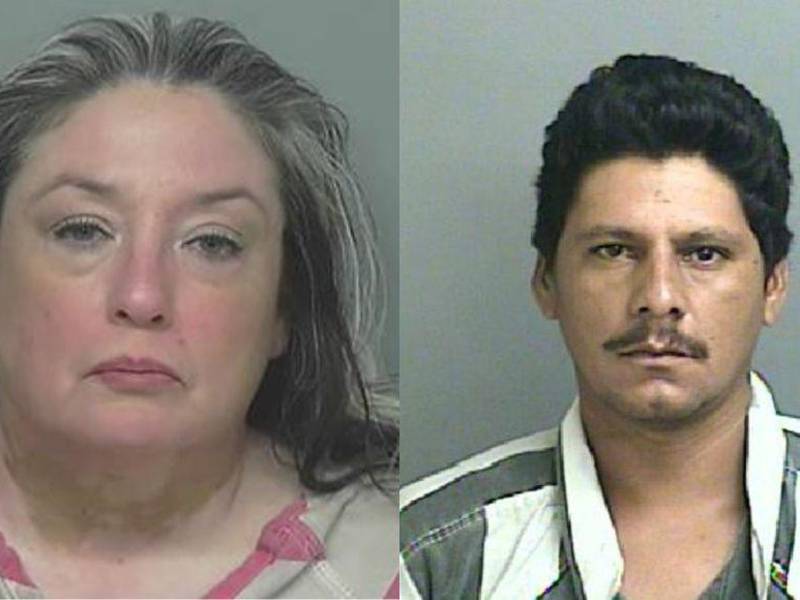 Divimara Lamar Nava y Francisco Oropesa.