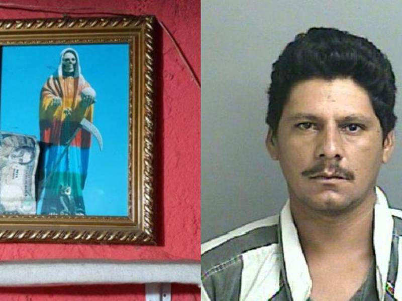Luego de la la captura del mexicano Francisco Oropeza, sospechoso de cometer la masacre contra cinco hondureños en el condado de San Jacinto, texas, se conoció que él rendía culto a la “santa muerte” dentro de su casa en el condado de Montgomery, Texas, según informó el portal Ny Post.