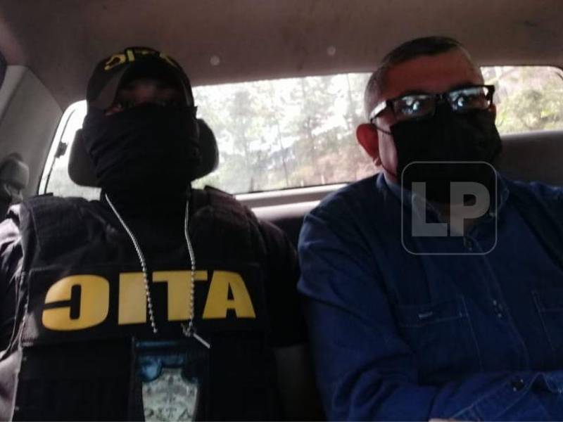 Momento en el que la Atic trasladaba a Nery Cerrato.