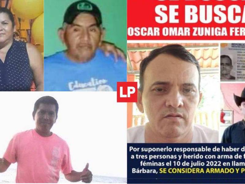 Tres personas muertas y dos heridas fue el saldo que dejó la masacre ocurrida ayer, domingo, en la aldea Arenales de Ilama, Santa Bárbara.