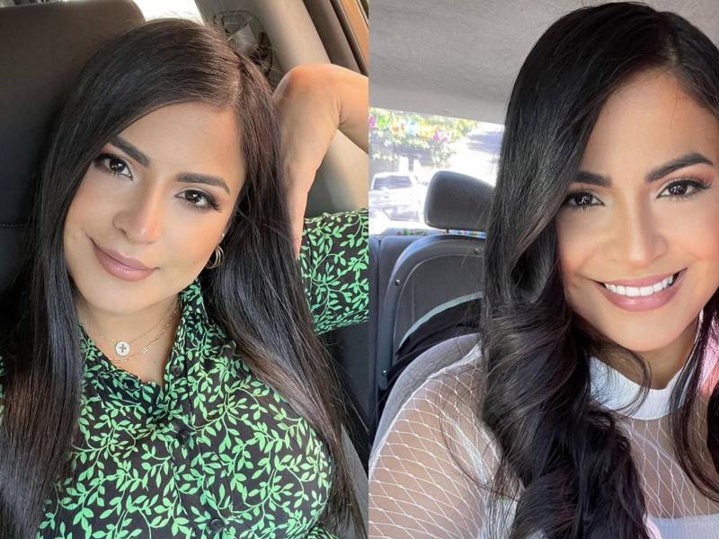 La hermosa presentadora de TV Samantha Velásquez.