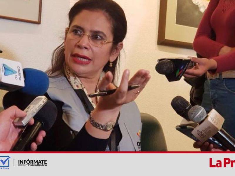 Rixi Moncada, consejera propietaria del Consejo Nacional Electoral (CNE).