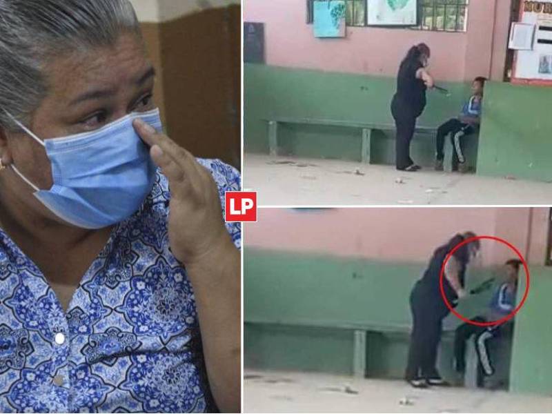 “Solo quiero volver a darles clases a mis niños”, expresó entre lágrimas la profesora Mirna Castillo, a quien el Juzgado de Letras seccional de Choloma le dictó sobreseimiento definitivo el pasado lunes.