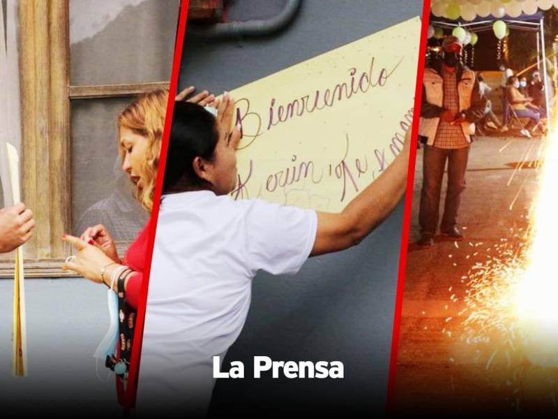 En la comunidad de El Chimbo, municipio de Santa Lucía, se vivió una fiesta desde que en los tribunales se declaró inocente a Kevin Solórzano de los cargos imputados.