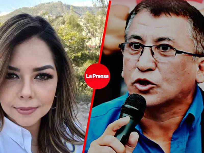 María Antonieta Mejía es diputada del Partido Nacional; Bartolo Fuentes representa a Libre.