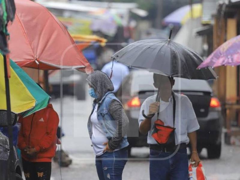 Las lluvias serán más intensas en tres zonas del país.