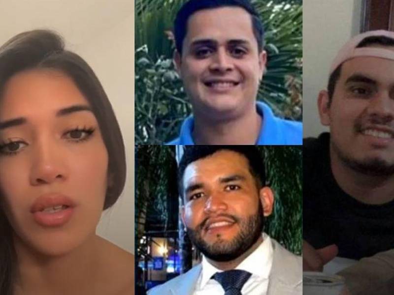 María Fernanda no pudo estar presente en el sepelio de los jóvenes.