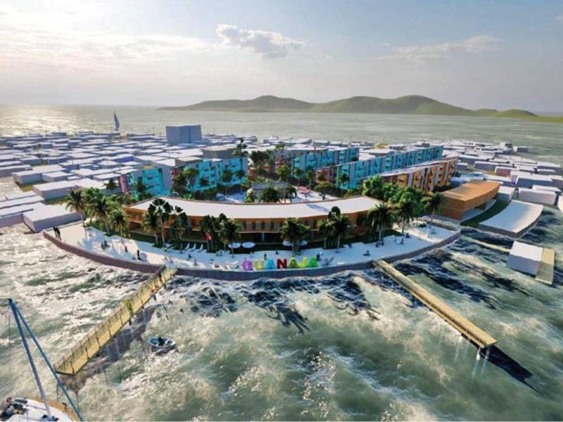 La reconstrucción del cayo está tardando más de lo previsto. La entidad bancaria se pronunció.