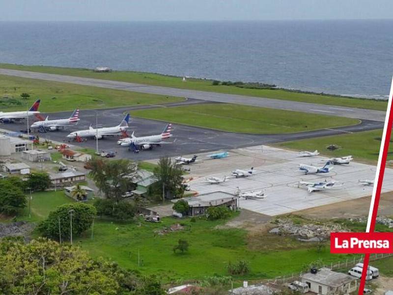Aeropuerto Juan Manuel Gálvez, de Roatán, Honduras.