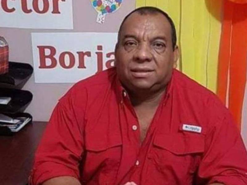 El profesor Héctor Darío Borjas, quien era militante del Partido Liberal, fue asesinado este viernes en San Marcos, Santa Bárbara mientras compartía con unos amigos.