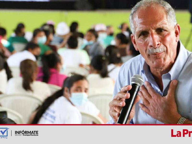 Nasry “Tito” Asfura es el candidato presidencial del Partido Nacional.