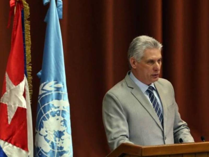 Miguel Díaz-Canel, presidente de Cuba.
