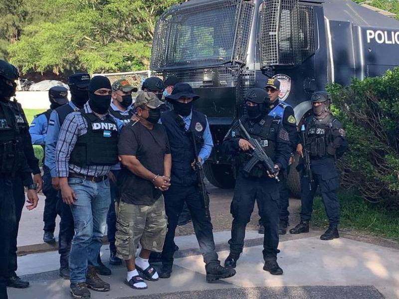 El extraditable fue capturado ayer en San Pedro Sula por la Policía Nacional.