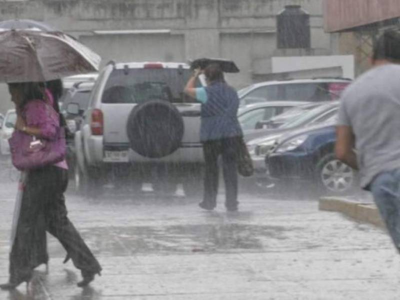 Las lluvias vendrán acompañadas de actividad eléctrica.