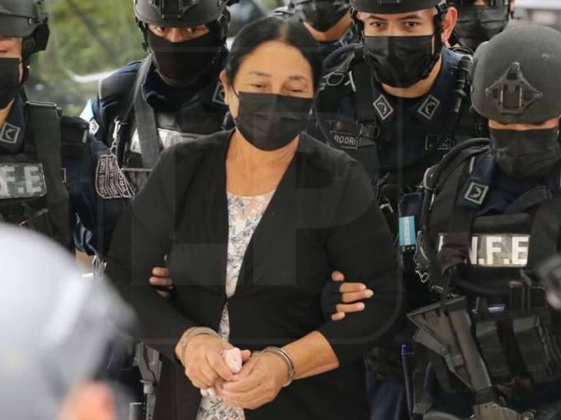 La hondureña fue capturada el 15 de mayo de 2022.