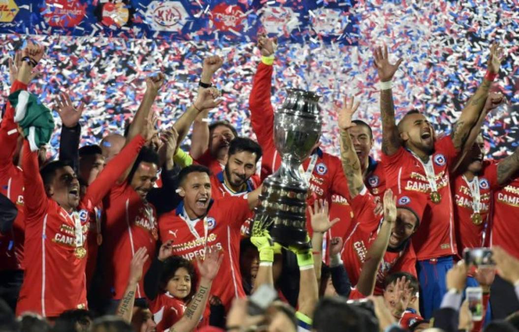 Chile obtuvo por primera vez en su historia el campeonato de la Copa América.