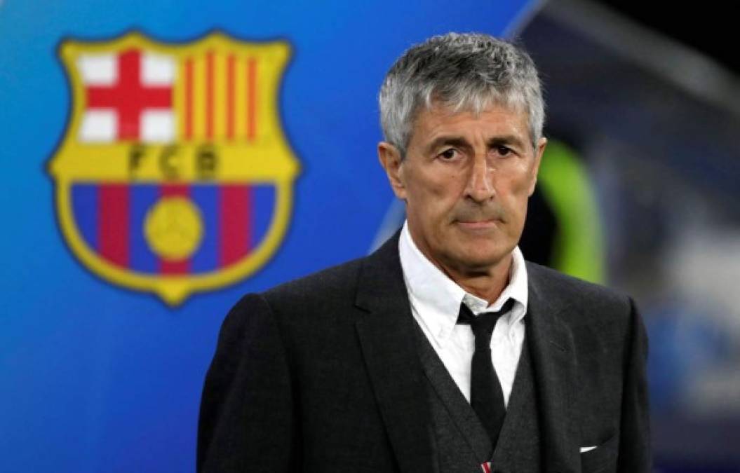 Según publica el diario AS, Quique Setién, ex entrenador del Barcelona, reclamará al club azulgrana 4 millones de euros como parte del finiquito de la temporada 2020-21 que sí tenía asegurada con el club culé. <br/><br/>El técnico español mandó un comunicado asegurando que tomará acciones legales contra su ex equipo.